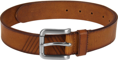 

Aditi Wasan Men Casual Tan Genuine Leather Belt