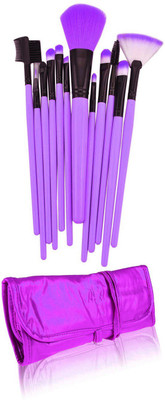 

One Personal Care 12 in 1 Pro Make Up Tools + Stash | Cosmetic Brushes for Women On The Go!(Pack of 12)