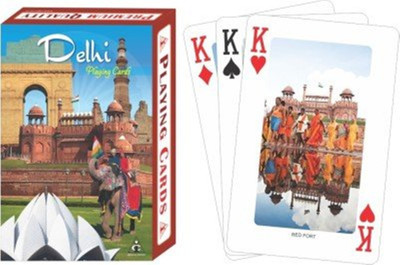 

Skywalk India Souvenir Delhi Playing Cards,perfect for decoration,gifting(Multicolor)