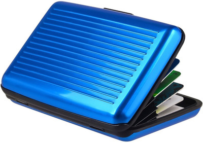 

Excite Shoppers 6 Card Holder(Set of 1, Blue)
