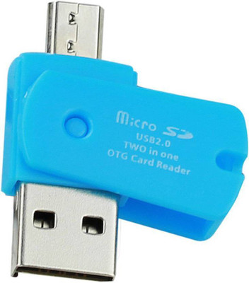 

Freya Micro SD OTG USB 2.0 TWO IN ONE ANDROID ADAPTOR Card Reader(Multicolor)