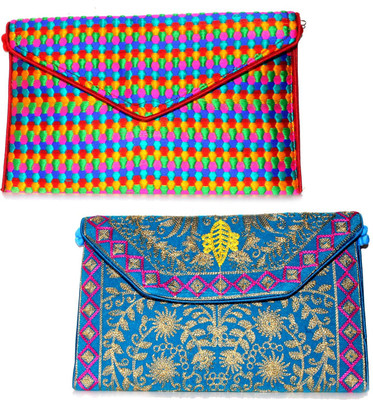 

Indian Sparrow Casual Multicolor Clutch