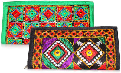 

Indian Sparrow Casual Multicolor Clutch