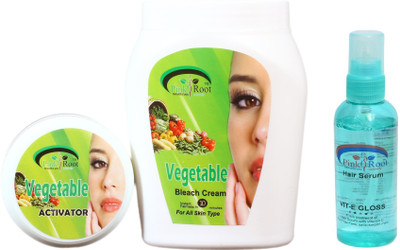 

Pink Root Vegetable Bleach Cream, Hair Serum Pack of 2(Set of 2)