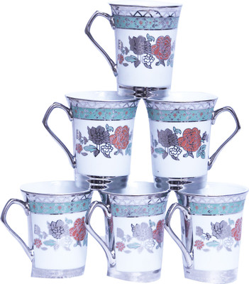 

Megalite Good Quality Food grade Porcelain(Multicolor, Pack of 6)