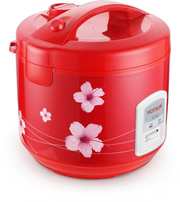 

Hotsun 0104 Electric Rice Cooker(1.8 L, Red)