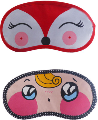 

Jenna RedDeer-YellowHairSurpriseCartoon Travel Sleeping Eye Cover Blindfold (Pack of 2)(2 g)