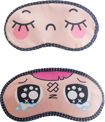 

Jenna CloseEye-P_InjuCartoon Travel Sleeping Eye Cover Blindfold (Pack of 2)(2 g)