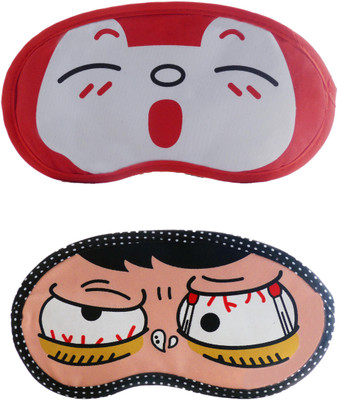 

Jenna RedSleepy-SleepyCartoon Travel Sleeping Eye Cover Blindfold (Pack of 2)(2 g)