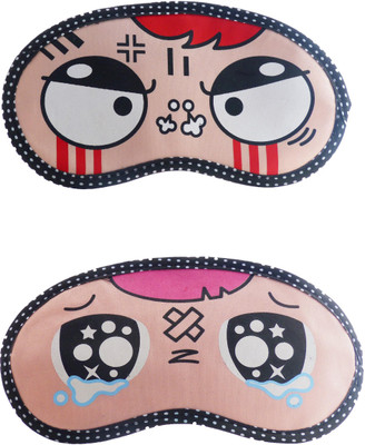 

Jenna Angry-P_InjuCartoon Travel Sleeping Eye Cover Blindfold (Pack of 2)(2 g)