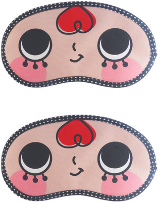 

Jenna RedHair-RedHairCartoon Travel Sleeping Eye Cover Blindfold (Pack of 2)(2 g)