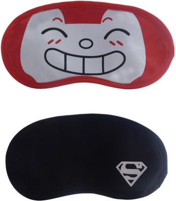 

Jenna RedHappy-W_SupermanCartoon Travel Sleeping Eye Cover Blindfold (Pack of 2)(2 g)