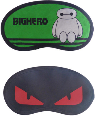 

Jenna Green-RedEyeCartoon Travel Sleeping Eye Cover Blindfold (Pack of 2)(2 g)