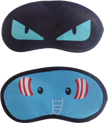 

Jenna BlueEye-ElephantCartoon Travel Sleeping Eye Cover Blindfold (Pack of 2)(2 g)