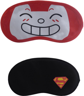 

Jenna RedHappy-Y_SupermanCartoon Travel Sleeping Eye Cover Blindfold (Pack of 2)(2 g)
