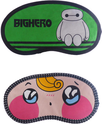 

Jenna Green-YellowHairSurpriseCartoon Travel Sleeping Eye Cover Blindfold (Pack of 2)(2 g)
