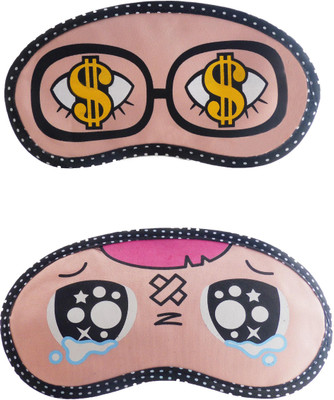 

Jenna Dollar-P_InjuCartoon Travel Sleeping Eye Cover Blindfold (Pack of 2)(2 g)