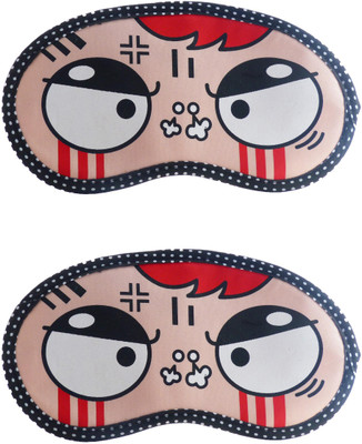 

Jenna Angry-AngryCartoon Travel Sleeping Eye Cover Blindfold (Pack of 2)(2 g)