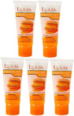 

Lilium Herbal Papaya Face Wash(60 ml)