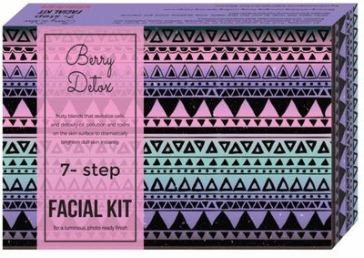 

Krishkare 7 Step Facial Kit Berry Detox 270 g(Set of 7)