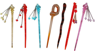 

shiru combo of juda sticks Bun Stick(Multicolor)