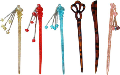 

Aaby combo of juda sticks Bun Stick(Multicolor)