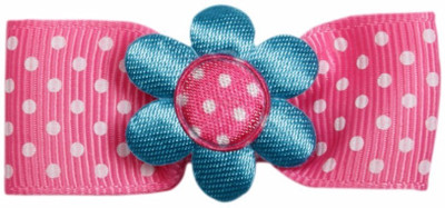 

BOW ALLURE Bow Allure Auburndale Clip-Right Hair Clip(Blue, Pink)