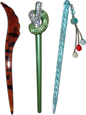 

Baby combo of juda sticks Bun Stick(Multicolor)