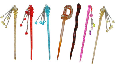 

Aaby combo of juda sticks Bun Stick(Multicolor)