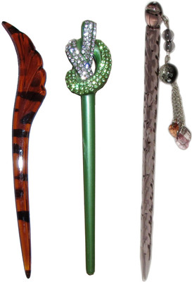 

shiru combo of juda sticks Bun Stick(Multicolor)