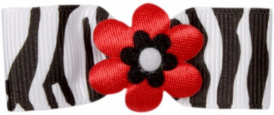

BOW ALLURE Bow Allure Miami Beach Clip-Right Hair Clip(Brown, Red)