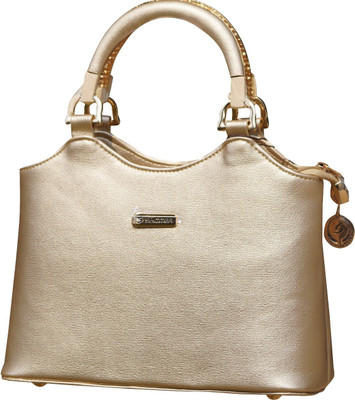

Shimmer Hand-held Bag(Gold)