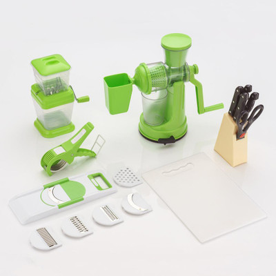 

VR Kitchen Magic Combo MAGICCG01 Green, Black Kitchen Tool Set(Green, Black)