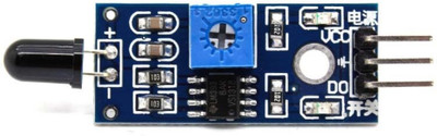 

Robodo Flame sensor infrared receiver module ignition source detection module(Multicolor)