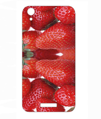 Snooky Lava X1 Mini Mobile Skin(Red)