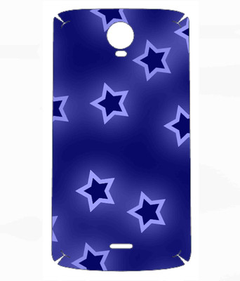 Snooky Intex Aqua i6 Mobile Skin(Blue)