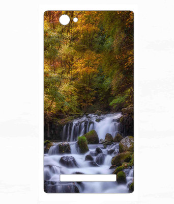 Snooky Lava Iris X 17 Mobile Skin(Green)