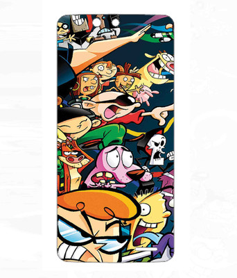 Snooky Panasonic Eluga U Mobile Skin(Multicolor)