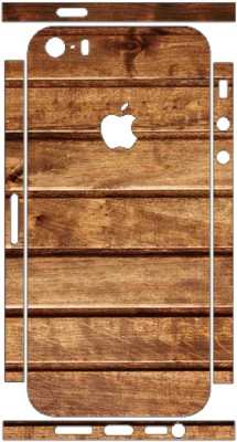 Snooky Apple iPhone 5S Mobile Skin(Brown)