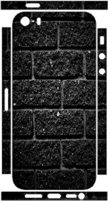 Snooky Apple iPhone 5S Mobile Skin(Black)