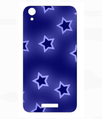 Snooky Lava Iris X1 Atom Mobile Skin(Blue)