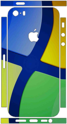 Snooky Apple iPhone 5S Mobile Skin(Multicolor)