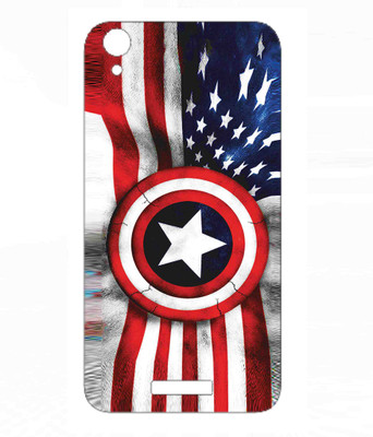 Snooky Lava Iris X1 Atom Mobile Skin(White)