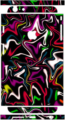 Snooky Apple iPhone 6S Plus Mobile Skin(Multicolor)