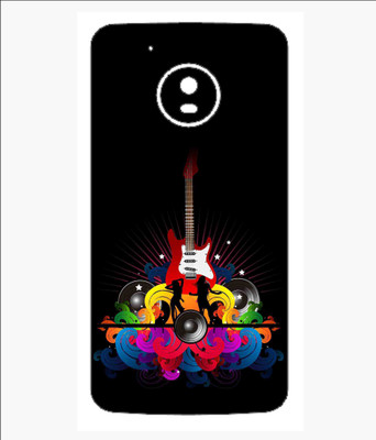 Snooky 50SknMtoG5 Motorola Moto G5 Mobile Skin(Black)