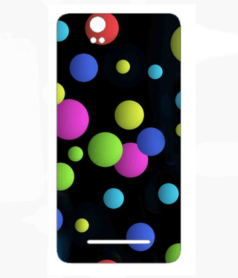 Snooky Lava Iris X1 Grand Mobile Skin(Black)