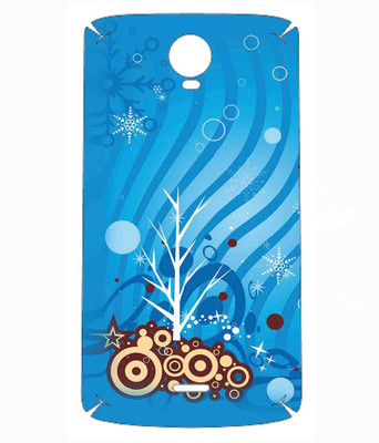Snooky Intex Aqua i6 Mobile Skin(Blue)