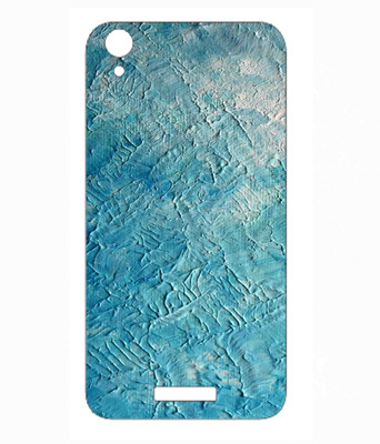 Snooky Lava Iris X1 Atom Mobile Skin(Blue)