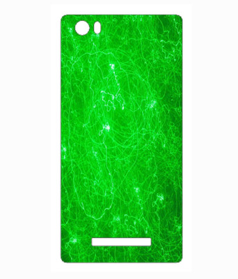 Snooky Lava Iris X10 Mobile Skin(Green)
