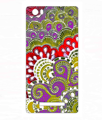 Snooky Lava Iris X10 Mobile Skin(Multicolor)